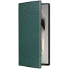 Phonesta Carbon Fiber Skin Book Wallet Klapphülle für Samsung Galaxy S25 Ultra - Dunkelgrün 7