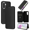 Phonesta Carbon Fiber Skin Book Wallet Klapphülle für Samsung Galaxy A56 - Schwarz 7