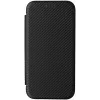 Phonesta Carbon Fiber Skin Book Wallet Klapphülle für Apple iPhone 17e/16e - Schwarz 6