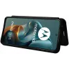Phonesta Carbon Fiber Skin Book Wallet Klapphülle für Motorola Moto G05 / Moto E15 - Schwarz 3