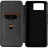 Phonesta Carbon Fiber Skin Book Wallet Klapphülle für Asus Zenfone 12 Ultra - Schwarz 3