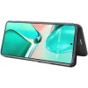 Phonesta Carbon Fiber Skin Book Wallet Klapphülle für Asus Zenfone 12 Ultra - Schwarz 4