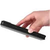 Phonesta Carbon Fiber Skin Book Wallet Klapphülle für Asus Zenfone 12 Ultra - Schwarz 6