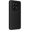 Phonesta Carbon Fiber Skin Book Wallet Klapphülle für Xiaomi Redmi Note 15 4G/5G / Xiaomi Poco M8 - Schwarz 2