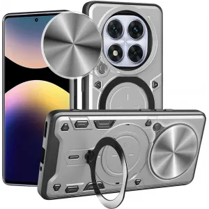 Phonesta CamLock Back Cover Hülle für Xiaomi Redmi Note 14 Pro 4G - Silber