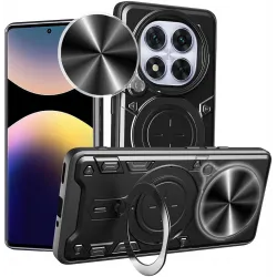 Phonesta CamLock Back Cover Hülle für Xiaomi Redmi Note 14 Pro 4G - Schwarz