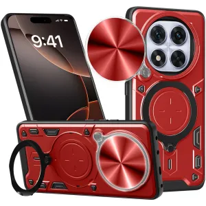 Phonesta CamLock Back Cover Hülle für Xiaomi Redmi Note 14 Pro 5G / Xiaomi Poco X7 - Rot