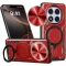 Phonesta CamLock Back Cover Hülle für Xiaomi Redmi Note 14 Pro 5G / Xiaomi Poco X7 - Rot