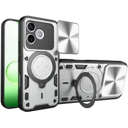 Phonesta CamLock Back Cover Hülle für HONOR 600 Lite - Silber