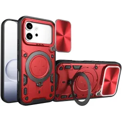 Phonesta CamLock Back Cover Hülle für HONOR 600/600 Pro - Rot