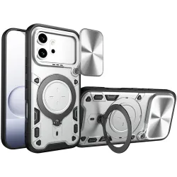 Phonesta CamLock Back Cover Hülle für HONOR 600/600 Pro - Silber