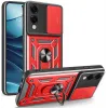 Phonesta CamShield Back Cover Hülle für Samsung Galaxy S25 Edge - Rot