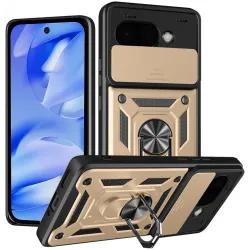 Phonesta CamShield Back Cover Hülle für Google Pixel 9a - Gold
