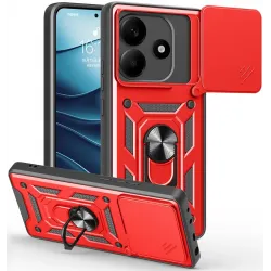 Phonesta CamShield Back Cover Hülle für Xiaomi Redmi Note 14 5G - Rot