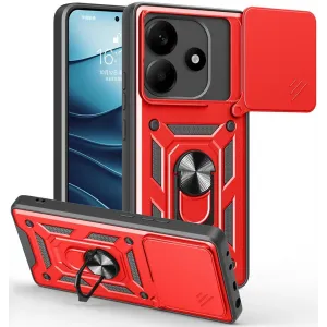 Phonesta CamShield Back Cover Hülle für Xiaomi Redmi Note 14 5G - Rot