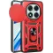 Phonesta CamShield Back Cover Hülle für Xiaomi Redmi Note 14 Pro 5G / Xiaomi Poco X7 - Rot