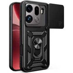 Phonesta CamShield Back Cover Hülle für Oppo Find X9 Pro - Schwarz