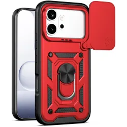 Phonesta CamShield Back Cover Hülle für HONOR 600/600 Pro - Rot