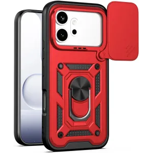 Phonesta CamShield Back Cover Hülle für HONOR 600/600 Pro - Rot