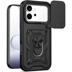 Phonesta CamShield Back Cover Hülle für HONOR 600/600 Pro - Schwarz