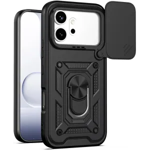 Phonesta CamShield Back Cover Hülle für HONOR 600/600 Pro - Schwarz