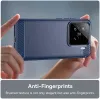 Phonesta Carbon Silikon Back Cover Hülle für Xiaomi 15 - Blau 4