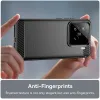 Phonesta Carbon Silikon Back Cover Hülle für Xiaomi 15 - Schwarz 4