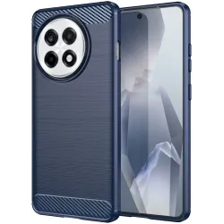 Phonesta Carbon Silikon Back Cover Hülle für OnePlus 13R - Blau
