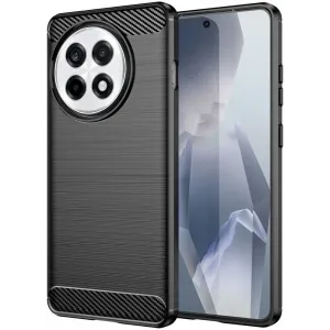 Phonesta Carbon Silikon Back Cover Hülle für OnePlus 13R - Schwarz
