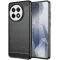 Phonesta Carbon Silikon Back Cover Hülle für OnePlus 13R - Schwarz