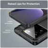 Phonesta Carbon Silikon Back Cover Hülle für Realme GT 7 Pro - Schwarz 6