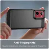 Phonesta Carbon Silikon Back Cover Hülle für Motorola Moto G05 / Moto E15 - Schwarz 5