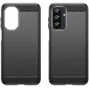 Phonesta Carbon Silikon Back Cover Hülle für Samsung Galaxy A26 - Schwarz 2