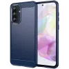 Phonesta Carbon Silikon Back Cover Hülle für Samsung Galaxy A36/A56 - Blau