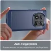 Phonesta Carbon Silikon Back Cover Hülle für Xiaomi Redmi Note 14 Pro 5G / Xiaomi Poco X7 - Blau 6