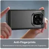 Phonesta Carbon Silikon Back Cover Hülle für Xiaomi Redmi Note 14 Pro Plus - Schwarz 6