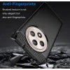Phonesta Carbon Silikon Back Cover Hülle für Oppo Reno12 F/Reno12 FS - Schwarz 2