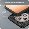 Phonesta Carbon Silikon Back Cover Hülle für Oppo Reno12 F/Reno12 FS - Schwarz 5