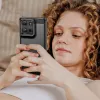 Phonesta Carbon Silikon Back Cover Hülle für Motorola Moto G75 - Schwarz 6