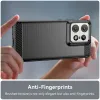 Phonesta Carbon Silikon Back Cover Hülle für Motorola Edge 50 Pro - Schwarz 5