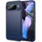 Phonesta Carbon Silikon Back Cover Hülle für Google Pixel 10 Pro XL - Blau