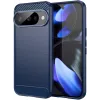 Phonesta Carbon Silikon Back Cover Hülle für Google Pixel 10 / 10 Pro - Blau