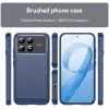 Phonesta Carbon Silikon Back Cover Hülle für Xiaomi Poco F8 Pro - Blau 3