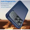 Phonesta Carbon Silikon Back Cover Hülle für Xiaomi Poco F8 Ultra - Blau 2