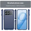 Phonesta Carbon Silikon Back Cover Hülle für Xiaomi Poco F8 Ultra - Blau 7