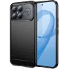 Phonesta Carbon Silikon Back Cover Hülle für Xiaomi Poco F8 Ultra - Schwarz 0