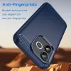 Phonesta Carbon Silikon Back Cover Hülle für HONOR 600 Lite - Blau 2