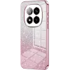 Phonesta Crystal Sparkle Silikon Back Cover Hülle für Xiaomi Redmi Note 14 Pro Plus - Rosa
