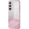 Phonesta Crystal Sparkle Silikon Back Cover Hülle für Samsung Galaxy A56 - Rosa