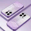 Phonesta Crystal Sparkle Silikon Back Cover Hülle für Oppo Find X9 - Lila 2